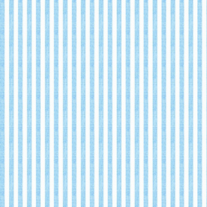 Taffy Blue Striped Fabric