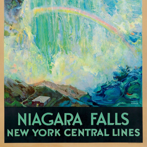 80-19 New York Central  / Niagara Falls Travel Poster