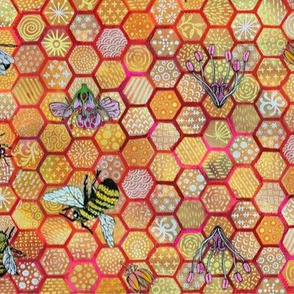 Bees in the Honeycomb