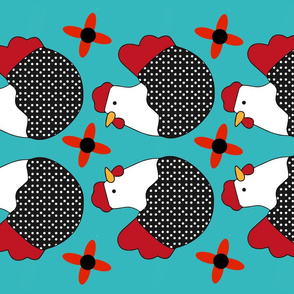 Chicken Tea Towel