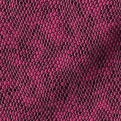 ★ REPTILE SKIN ★ Hot Pink - Small Scale / Collection : Snake Scales – Punk Rock Animal Prints 4