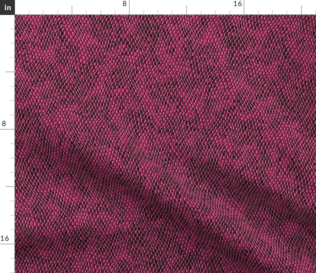 ★ REPTILE SKIN ★ Hot Pink - Small Scale / Collection : Snake Scales – Punk Rock Animal Prints 4
