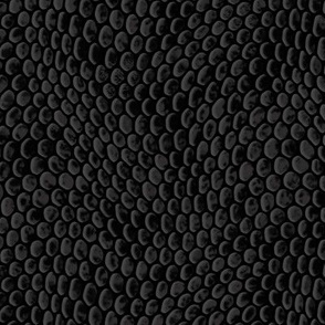 ★ REPTILE SKIN ★ Slate Black - Large Scale / Collection : Snake Scales – Punk Rock Animal Prints 4