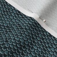 ★ REPTILE SKIN ★ Muted teal - Small Scale / Collection : Snake Scales – Punk Rock Animal Prints 4