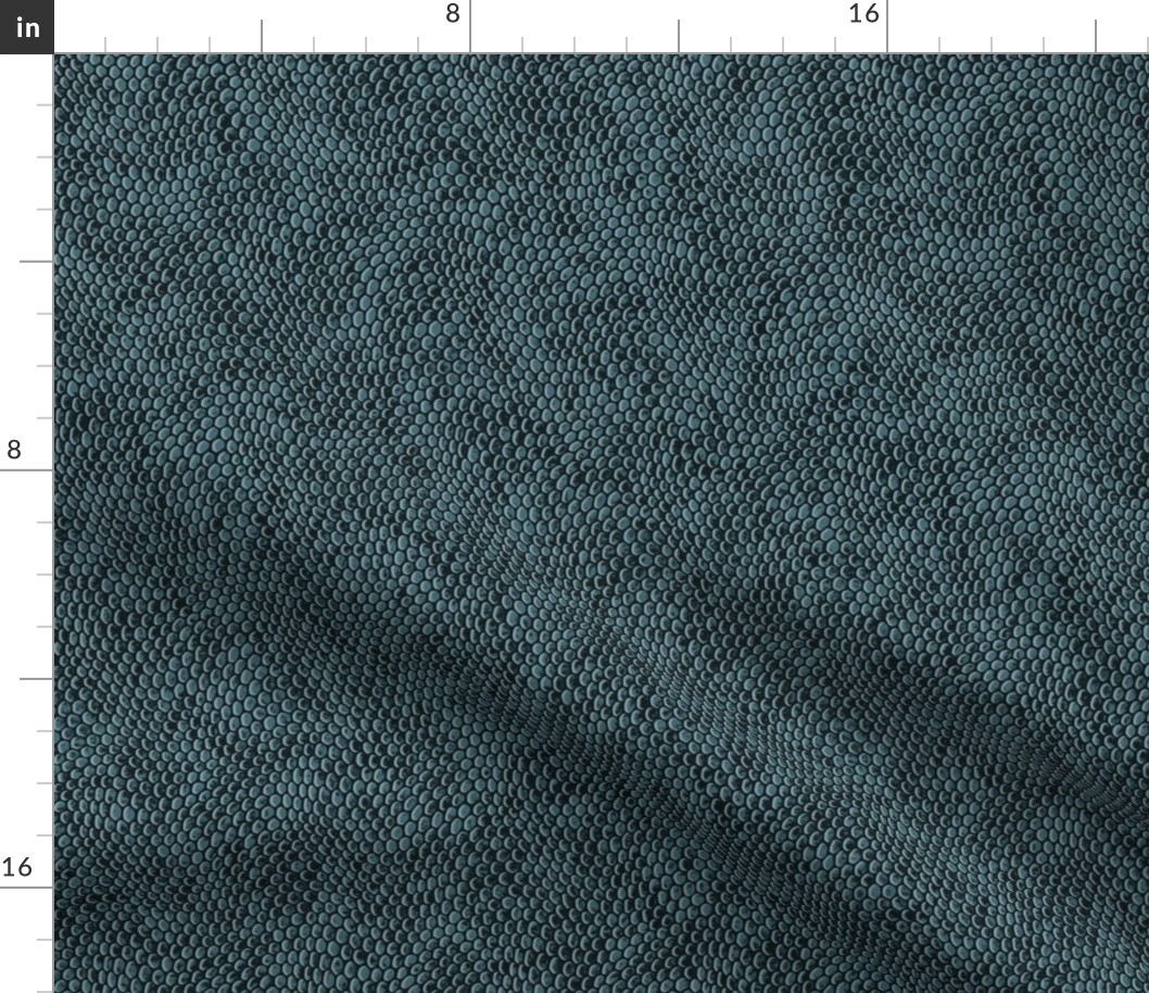 ★ REPTILE SKIN ★ Muted teal - Small Scale / Collection : Snake Scales – Punk Rock Animal Prints 4
