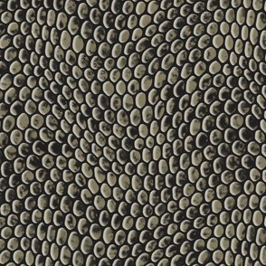 ★ REPTILE SKIN ★ Sage Green - Large Scale / Collection : Snake Scales – Punk Rock Animal Prints 4