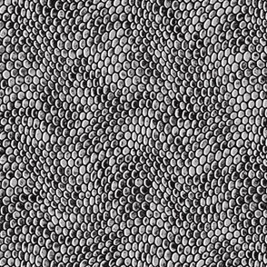 ★ REPTILE SKIN ★ Black and White - Small Scale / Collection : Snake Scales – Punk Rock Animal Prints 4