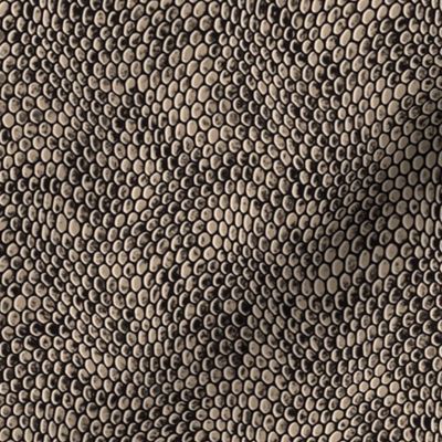 ★ REPTILE SKIN ★ Beige - Small Scale / Collection : Snake Scales – Punk Rock Animal Prints 4