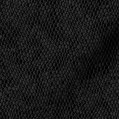 ★ REPTILE SKIN ★ Slate Black - Small Scale / Collection : Snake Scales – Punk Rock Animal Prints 4