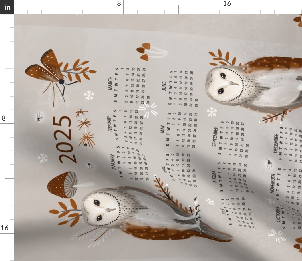 magicalowl calendar-2024