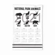 National Park Animals 2021 Calendar
