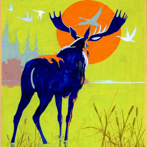 84-13 Canadian National Hunting Poster