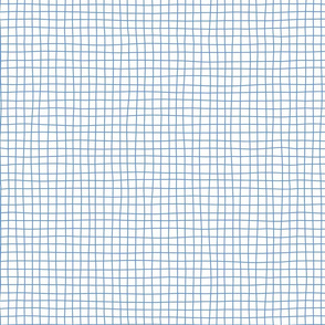 Irregular grid_Dark blue