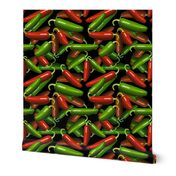 Chili Peppers Fabric