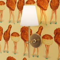 Fried Chicken Pin-Ups