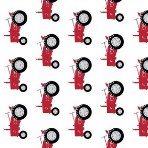 red tractors - farm fabric (90)