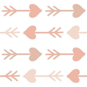 large hearts and arrows_neutrals on white