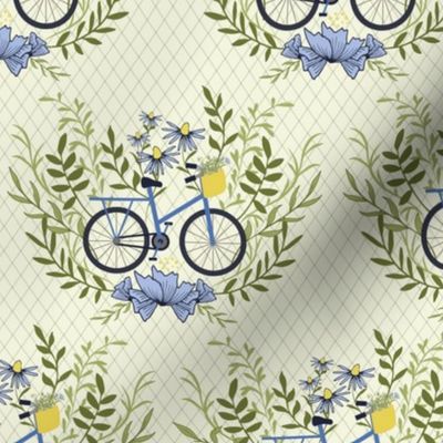 Bicycle Rides offwhite by DEINKI