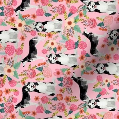 husky floral fabric cute flowers florals design cute dog design best florals les fleurs fabric best dog fabrics cute quilting fabrics