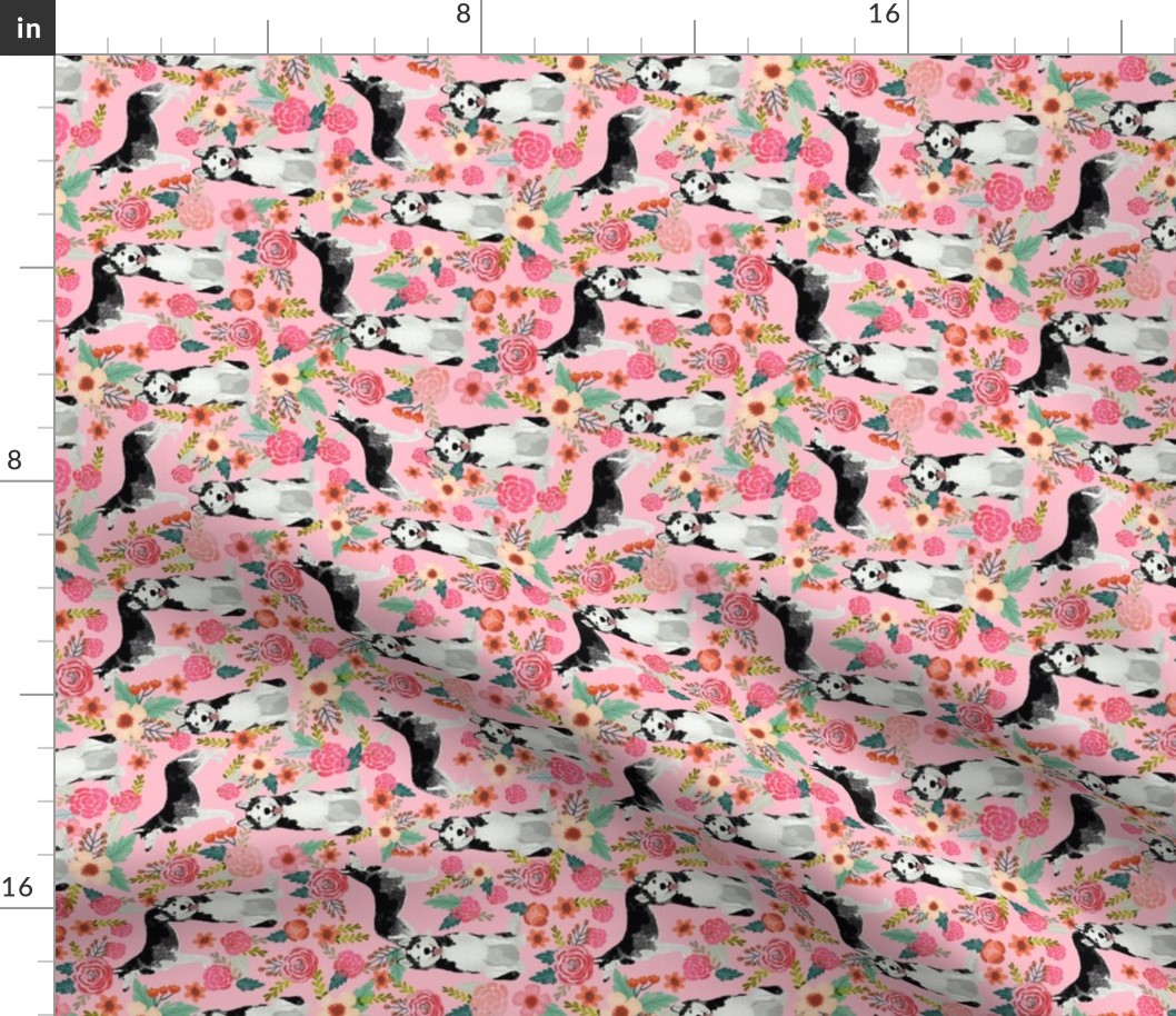 husky floral fabric cute flowers florals design cute dog design best florals les fleurs fabric best dog fabrics cute quilting fabrics