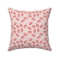 wind cushions -  flatulence humor - gag gift - pink on pink - LAD20