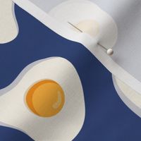 Fried Eggs - Navy