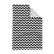 Black and White Chevron