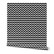 Black and White Chevron