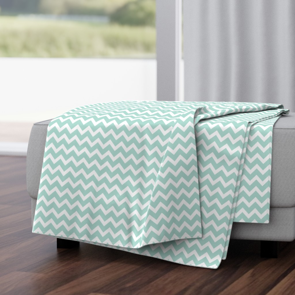 Mint Chevron