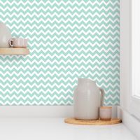 Mint Chevron