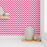 Hot Pink Chevron