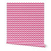 Hot Pink Chevron