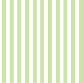 Pastel Candy Stripes - olive green 