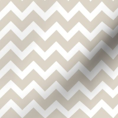 Linen Beige Chevron