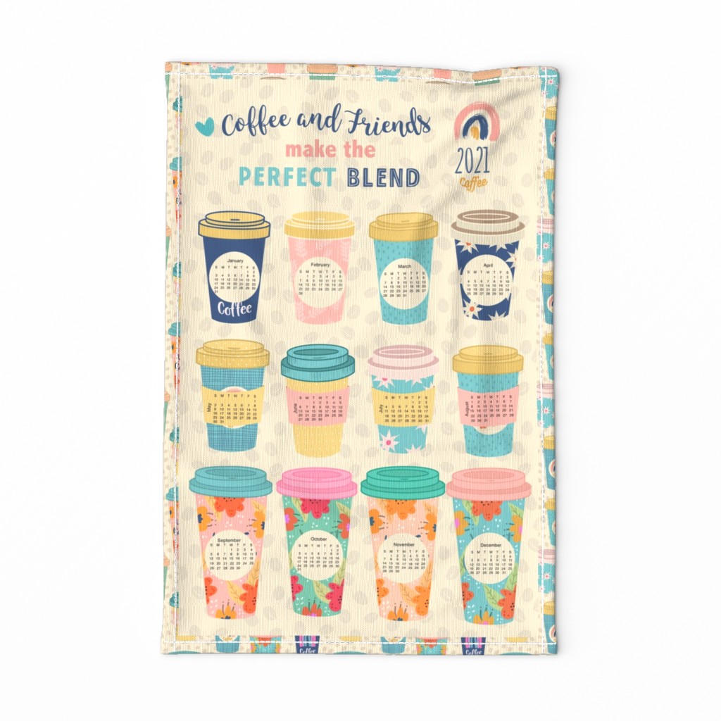 Yay Coffee! 2021 Coffee cup calendar 