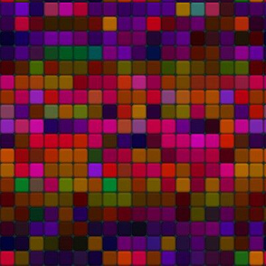 mosaic tiles sunset fruit salade purple fuchsia pink psmge