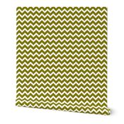 Olive Green Chevron