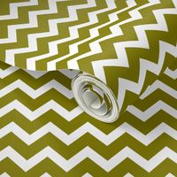 Olive Green Chevron