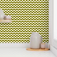 Olive Green Chevron