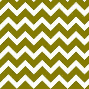 Olive Green Chevron