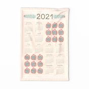 2021 Pomegranate Tea Towel