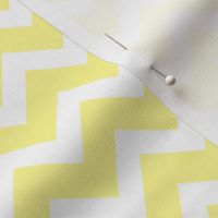 Pastel Yellow Chevron