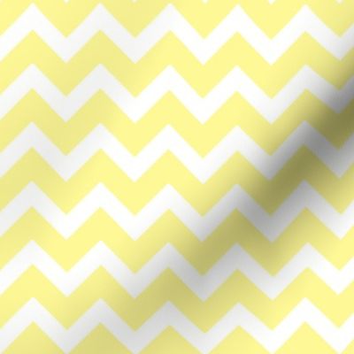 Pastel Yellow Chevron