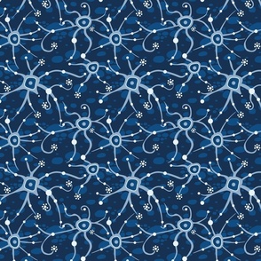 neural network deep blue | small