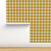 Pumpkin Gingham Mustard