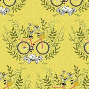 Bicycle Rides yellow by DEINKI