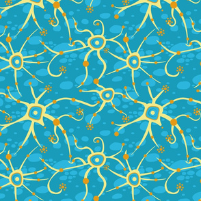 neural network blue and yellow | medium