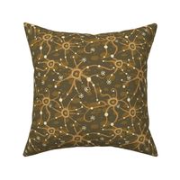 neural network brown | small