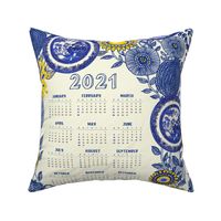 2021 Blue Willow Tea Towel