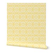 Mellow Yellow Damask